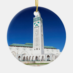 Ornamento De Cerâmica Grande Mosquée Hassan II, Casablanca, Marrocos