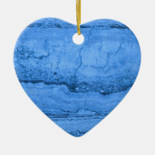 Ornamento De Cerâmica Granito azul