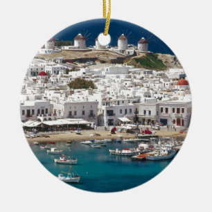 Ornamento De Cerâmica Greece%20Mykonos-. [kan.k] JPG