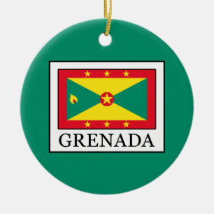Ornamento De Cerâmica Grenada