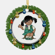 Grinalda escura júnior do pinho da pele com