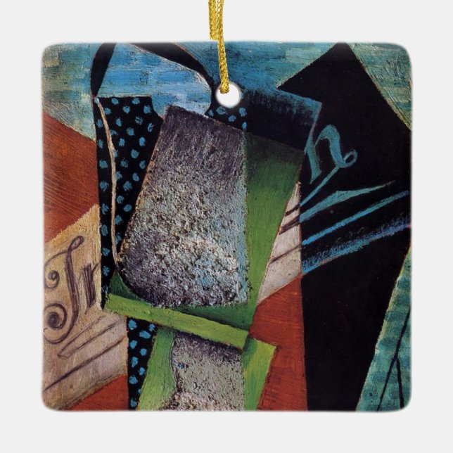 Ornamento De Cerâmica Gris - A Vida Estática Dedicada a Andre Salmon (Frente)