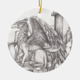 Ornamento De Cerâmica gryphon.jpg