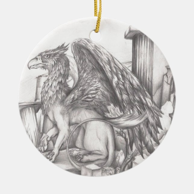 Ornamento De Cerâmica gryphon.jpg (Frente)