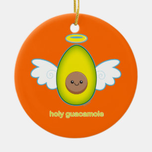 Ornamento De Cerâmica Guacamole santamente