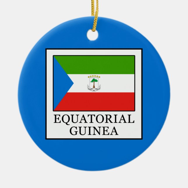 Ornamento De Cerâmica Guiné Equatorial (Frente)