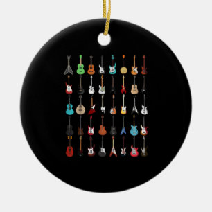 Ornamento De Cerâmica Guitarrista Guitarrista Instrumento Musical Rock a