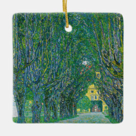 Ornamento De Cerâmica Gustav Klimt - Avenida no Park Schloss Kammer