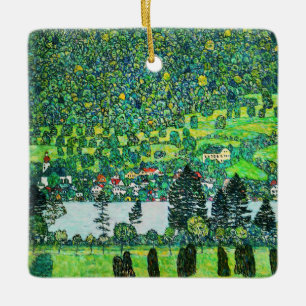 Ornamento De Cerâmica Gustav Klimt - Encosta de montanha em Unterach