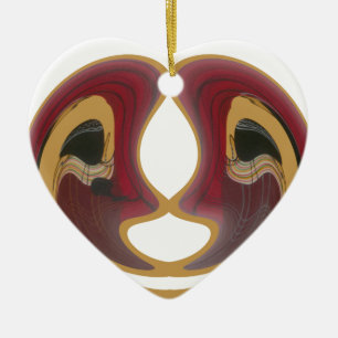 Ornamento De Cerâmica Hakuna Matata African Tratidional Tribe Image.png