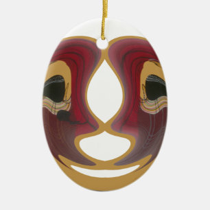 Ornamento De Cerâmica Hakuna Matata African Tratidional Tribe Image.png