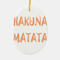 Hakuna Matata - Arte Tribal Africana