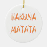 Hakuna Matata - Arte Tribal Africana