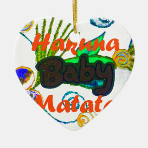 Ornamento De Cerâmica Hakuna Matata Baby.png