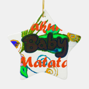 Ornamento De Cerâmica Hakuna Matata Baby.png