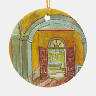 Ornamento De Cerâmica Hall de Entrada de São Paulo Hospital de Van Gogh