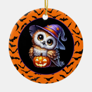 Ornamento De Cerâmica Halloween