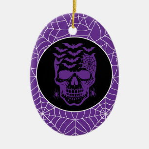Ornamento De Cerâmica Halloween