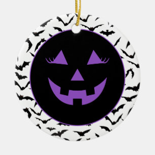 Ornamento De Cerâmica Halloween