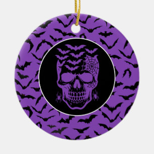 Ornamento De Cerâmica Halloween