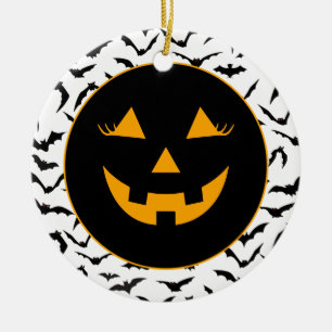 Ornamento De Cerâmica Halloween
