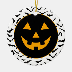 Ornamento De Cerâmica Halloween