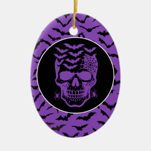 Ornamento De Cerâmica Halloween