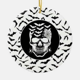 Ornamento De Cerâmica Halloween