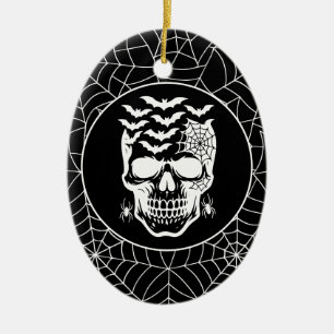 Ornamento De Cerâmica Halloween