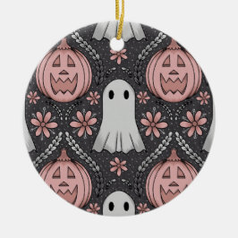 Ornamento De Cerâmica Halloween beauty