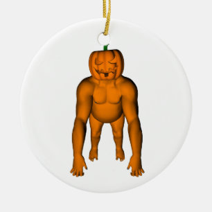 Ornamento De Cerâmica Halloween Gorilla