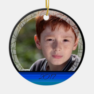 Ornamento De Cerâmica HAMbWG - Ornament redondo - Royal Blue