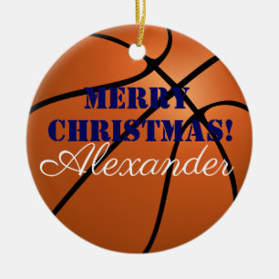 Ornamento De Cerâmica HAMbyWG - basquetebol