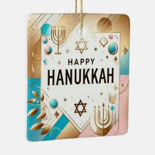 Ornamento De Cerâmica Hanukkah Cerâmica