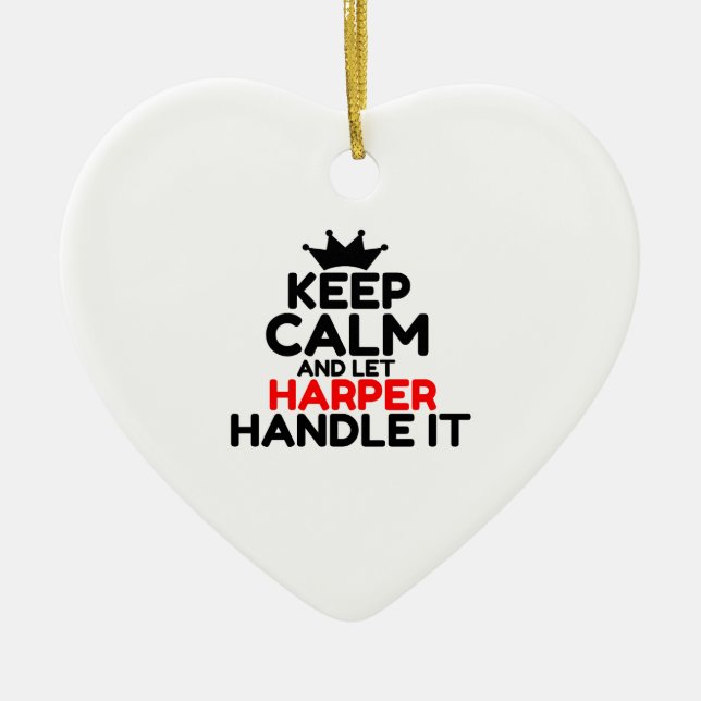ORNAMENTO DE CERÂMICA HARPER (Frente)