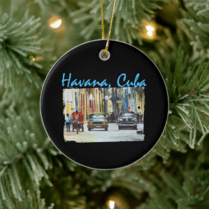 Ornamento De Cerâmica Havana Habana Viejo Cuba