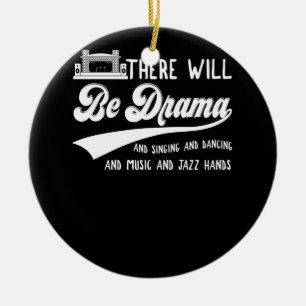 Ornamento De Cerâmica Haverá Palco De Ator Musical Do Teatro Drama