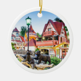 Ornamento De Cerâmica Helen, Helen Georgia, Helen Ornament, Natal