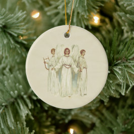 Ornamento De Cerâmica Herald Angels Ornament