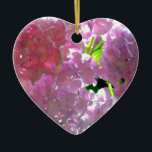 Ornamento De Cerâmica Hidrampas Rosa Radiantes, flores cor-de-rosa, flor<br><div class="desc">Rosas claro românticas das costas - foto de H Cooper</div>