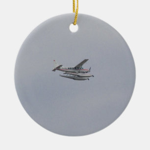 Ornamento De Cerâmica Hidroavião da caravana de Cessna 208