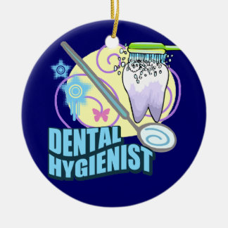 Ornamento De Cerâmica Higienista dental