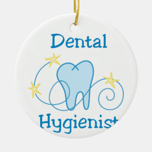 Ornamento De Cerâmica Higienista dentária