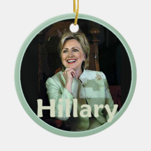 Ornamento De Cerâmica Hillary 2016