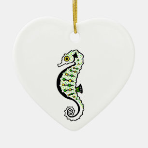 Ornamento De Cerâmica Hippocampus - SEAHORSE FANTÁSTICA - Vida selvagem 