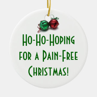Ornamento De Cerâmica Ho-Ho-Espera…