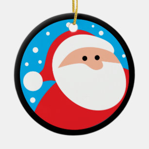 Ornamento De Cerâmica Ho Ho Ho! Papai Noel