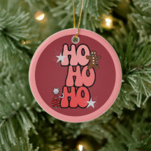 HO HO HO Retro Natal