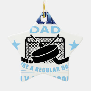 ORNAMENTO DE CERÂMICA HOCKEYDAD