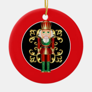 Ornamento De Cerâmica Holiday Nutcracker